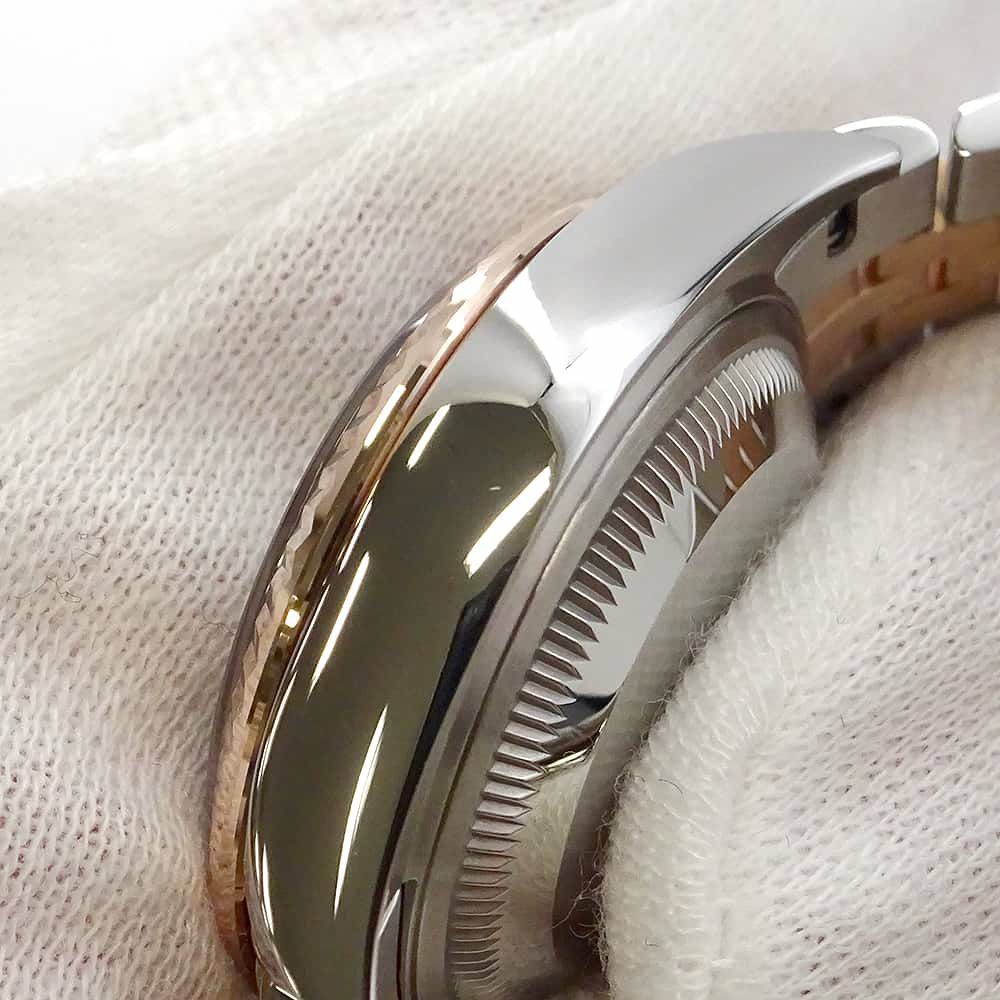 ロレックス レディ デイトジャスト SS/K18PG 279171 ROLEX 腕時計 オーベルジーヌ文字盤 10PD