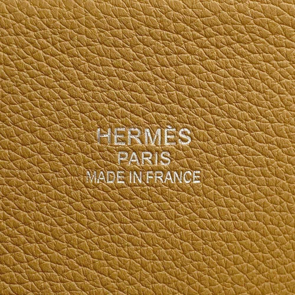 エルメス ボリードリラックス45 ナチュラルサブレ/シルバー金具 トリヨンノヴィーヨ Y刻印