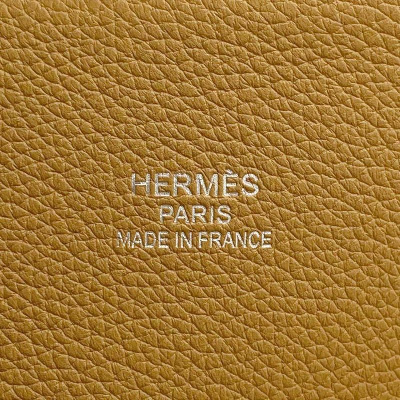 エルメス ボリードリラックス45 ナチュラルサブレ/シルバー金具 トリヨンノヴィーヨ Y刻印