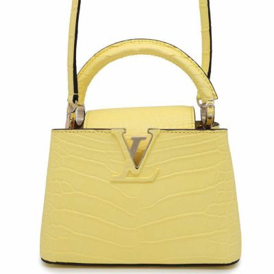 ルイヴィトン ハンドバッグ アリゲーターマット カプシーヌMINI N82789 LOUIS VUITTON 2wayバッグ 安心保証