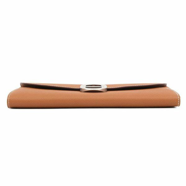 エルメス 長財布 シェーヌダンクル トゥーゴー ゴールド/シルバー金具 エプソン B刻印
