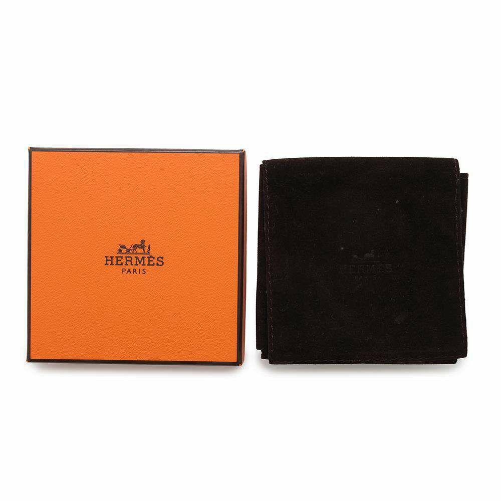 エルメス ブレスレット クリックH クリッククラックPM オレンジ/シルバー金具 HERMES アクセサリー