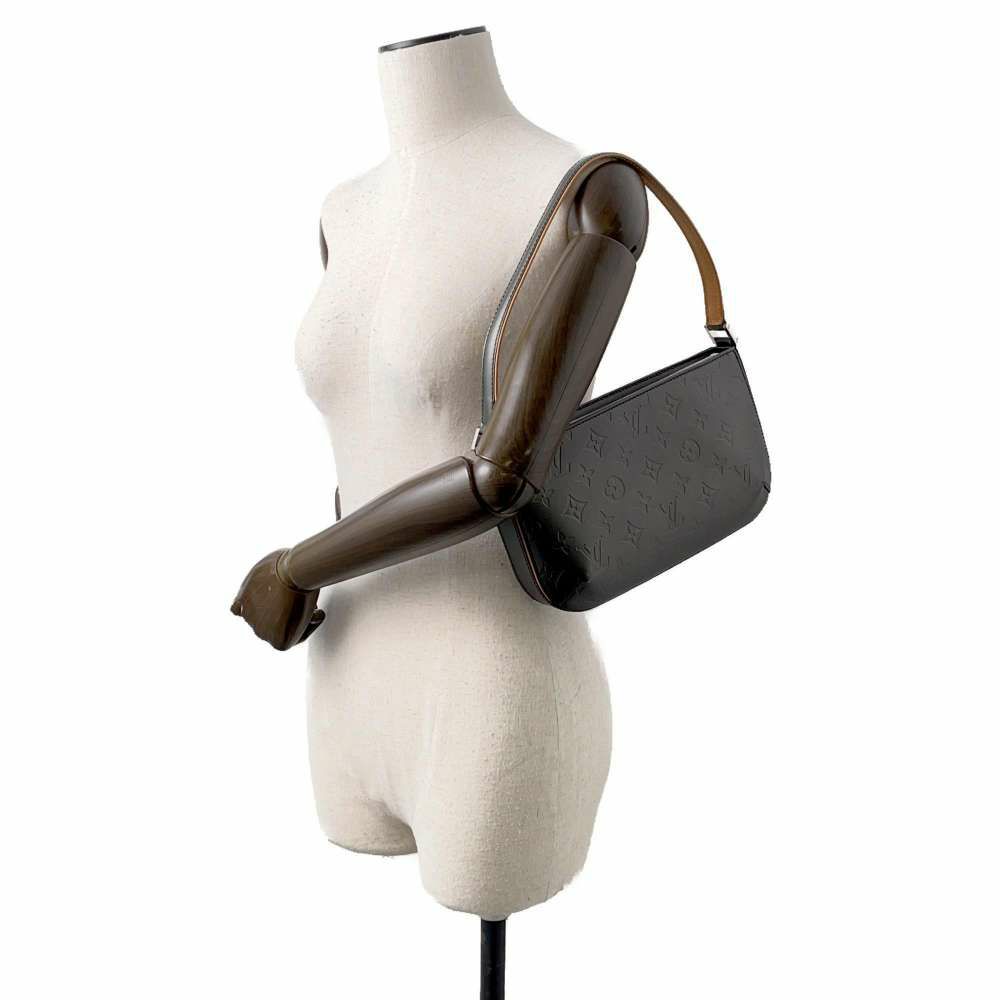 ルイヴィトン ハンドバッグ モノグラム・マット ファウラー M55142 LOUIS VUITTON ブラック 黒
