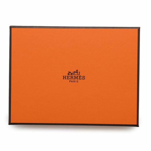 エルメス パスポートケース RMS ブルーニュイ/シルバー金具 エバーカラー B刻印 HERMES 手帳カバー