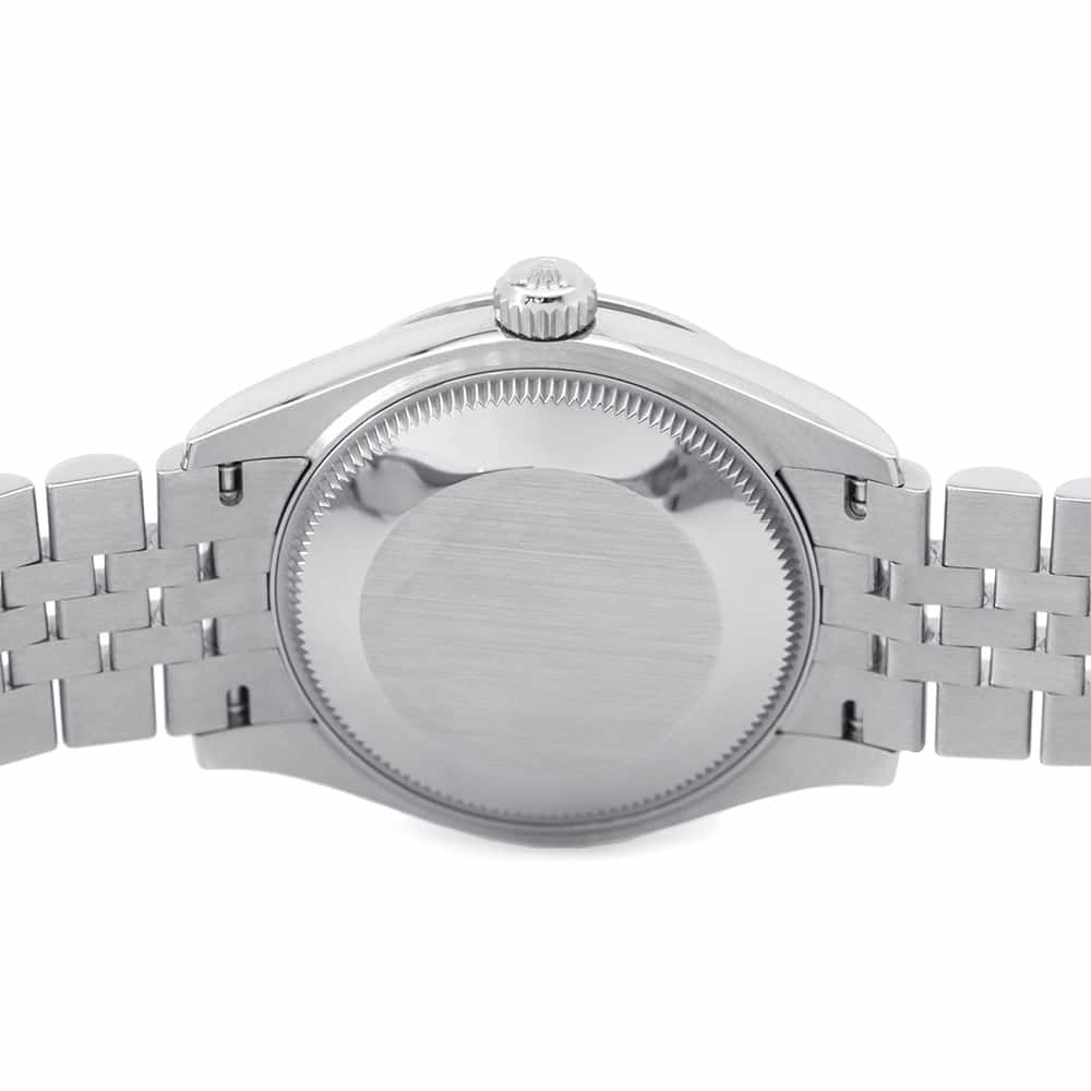 ロレックス デイトジャスト31 SS/K18WG ランダムシリアル ルーレット 278274 ROLEX 腕時計 ブライトブルー文字盤 ローマン