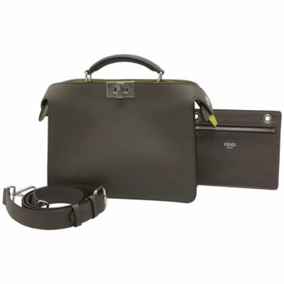 フェンディ ハンドバッグ ピーカブー アイシーユー レザー 7VA530 FENDI 2way ブルー 安心保証 |  中古・新品ブランド販売ギャラリーレア公式通販