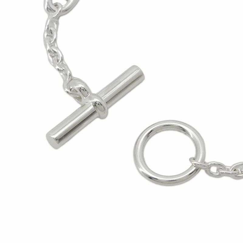 エルメス ブレスレット シェーヌダンクル ファランドール SV925シルバー サイズST HERMES ジュエリー