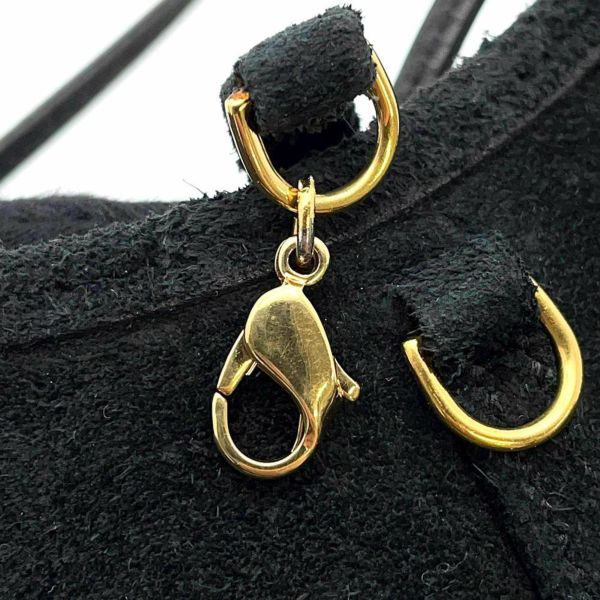 エルメス ショルダーポーチ ミニミニトリム ブラック/ゴールド金具 ドブリス 〇U刻印 黒