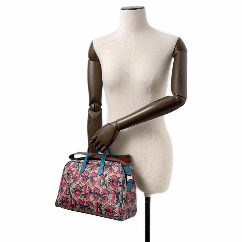 グッチ ハンドバッグ GGスプリーム チルドレンズ ウルフ 527797 GUCCI 2wayショルダーバッグ