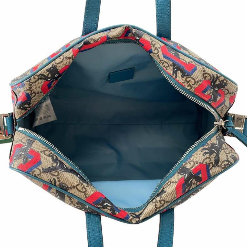 グッチ ハンドバッグ GGスプリーム チルドレンズ ウルフ 527797 GUCCI 2wayショルダーバッグ