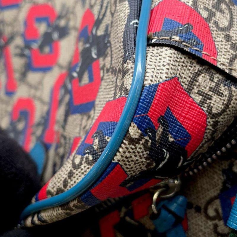 グッチ ハンドバッグ GGスプリーム チルドレンズ ウルフ 527797 GUCCI 2wayショルダーバッグ