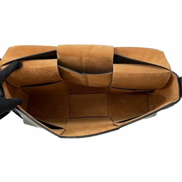 ボッテガヴェネタ ショルダーバッグ マキシ イントレチャート カセット メッセンジャーバッグ BOTTEGA VENETA 黒