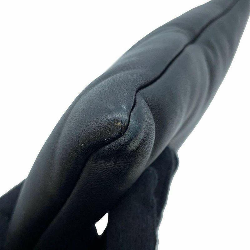 サンローランパリ クラッチバッグ パフィーポーチ ラージ  レザー 779526AADA11000 SAINT LAURENT PARIS バッグ 黒