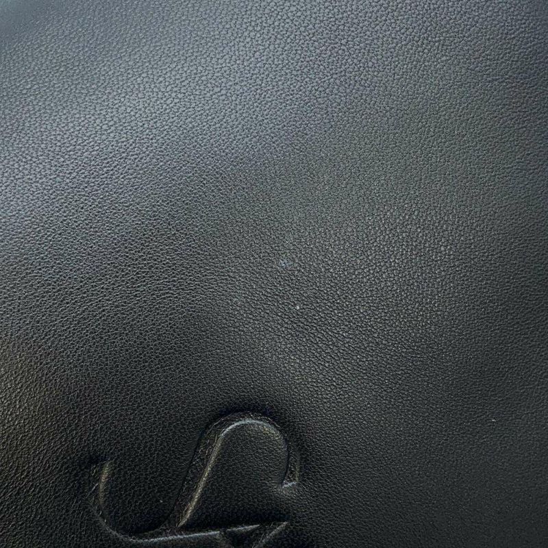 サンローランパリ クラッチバッグ パフィーポーチ ラージ  レザー 779526AADA11000 SAINT LAURENT PARIS バッグ 黒