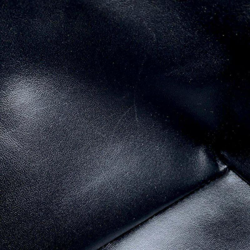 クリスチャン・ディオール チェーンショルダーバッグ ディオールスター マクロカナージュ ラムスキン S3202UDBB 黒