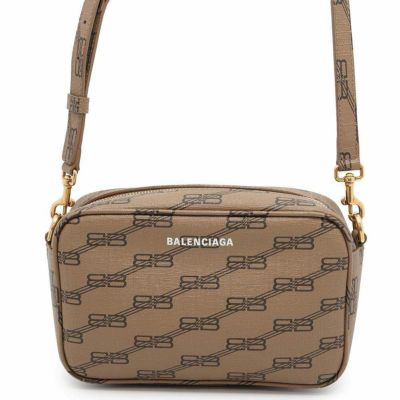 バレンシアガ ショルダーバッグ BBモノグラム カメラバッグ PVC 702701 BALENCIAGA バッグ 安心保証