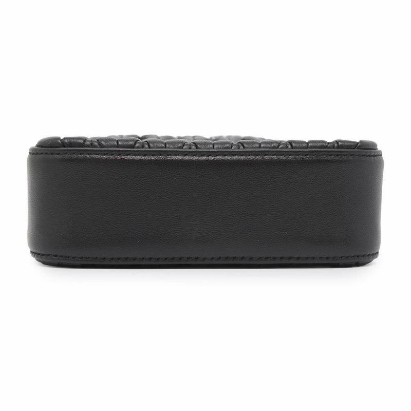 ミュウミュウ ハンドバッグ マテラッセ レザー 5BA220 Miu Miu 2wayチェーンショルダーバッグ 黒