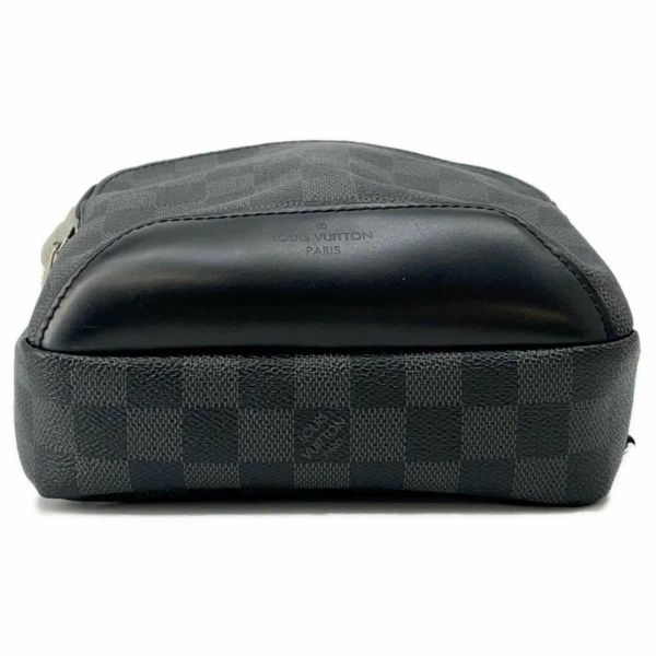 ルイヴィトン ボディバッグ ダミエ・グラフィット アヴェニュー・スリングバッグ N41719 LOUIS VUITTON 黒 ブラック