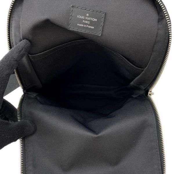 ルイヴィトン ボディバッグ ダミエ・グラフィット アヴェニュー・スリングバッグ N41719 LOUIS VUITTON 黒 ブラック