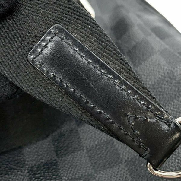 ルイヴィトン ボディバッグ ダミエ・グラフィット アヴェニュー・スリングバッグ N41719 LOUIS VUITTON 黒 ブラック