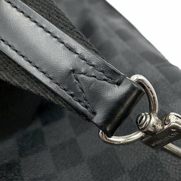 ルイヴィトン ボディバッグ ダミエ・グラフィット アヴェニュー・スリングバッグ N41719 LOUIS VUITTON 黒 ブラック