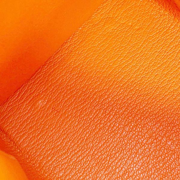 エルメス ハンドバッグ ケリー25 外縫い オレンジ/ルテニウム金具 リザード □J刻印 HERMES 2wayショルダー