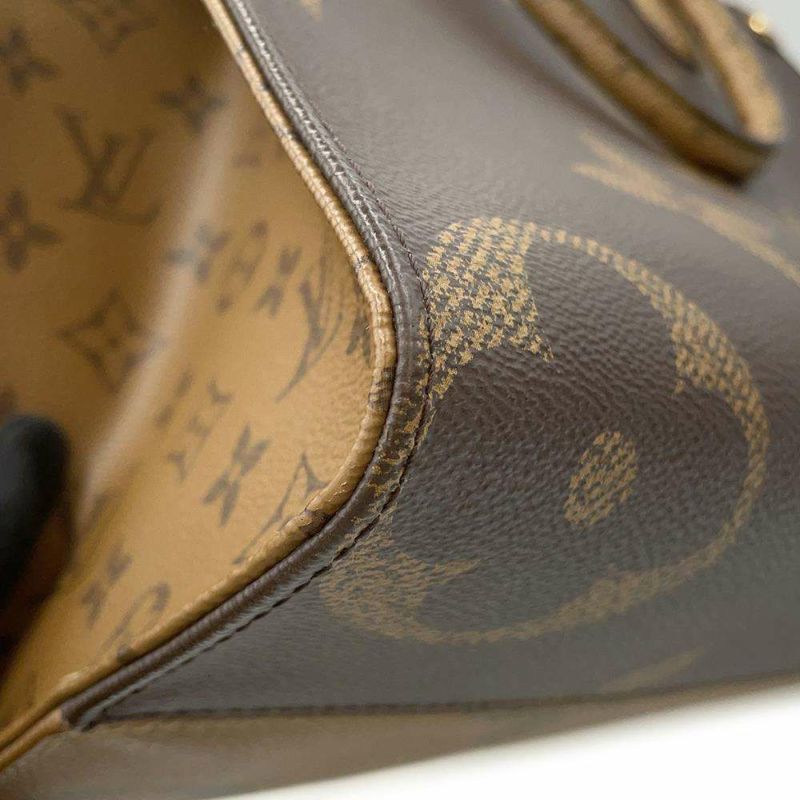 ルイヴィトン トートバッグ モノグラム・リバース ジャイアント オンザゴーMM M45321 ハンドバッグ