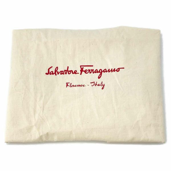 サルヴァトーレ・フェラガモ チェーンショルダーバッグ ガンチーニ レザー AU 21 G998 Ferragamo