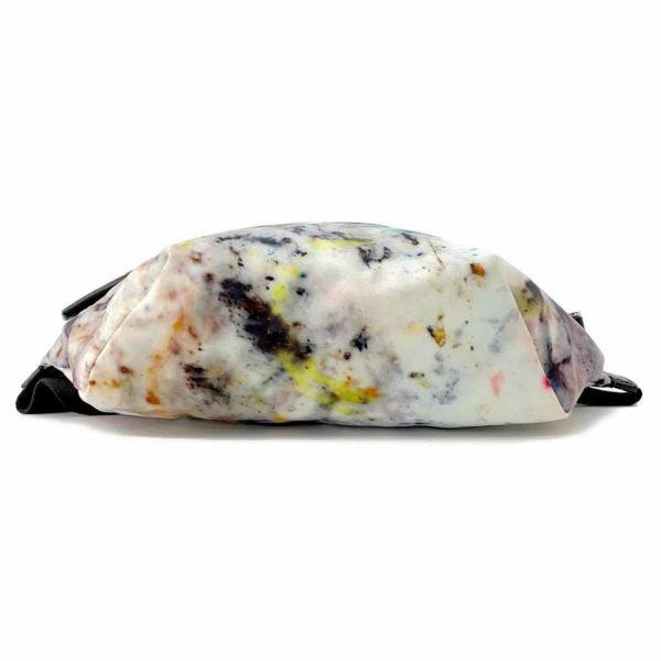 ベルルッティ ボディバッグ ナイロン レザー Berluti 黒 白 マルチカラー