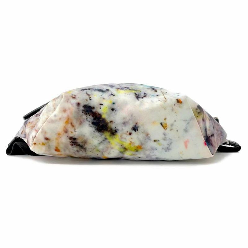 ベルルッティ ボディバッグ ナイロン レザー Berluti 黒 白 マルチカラー