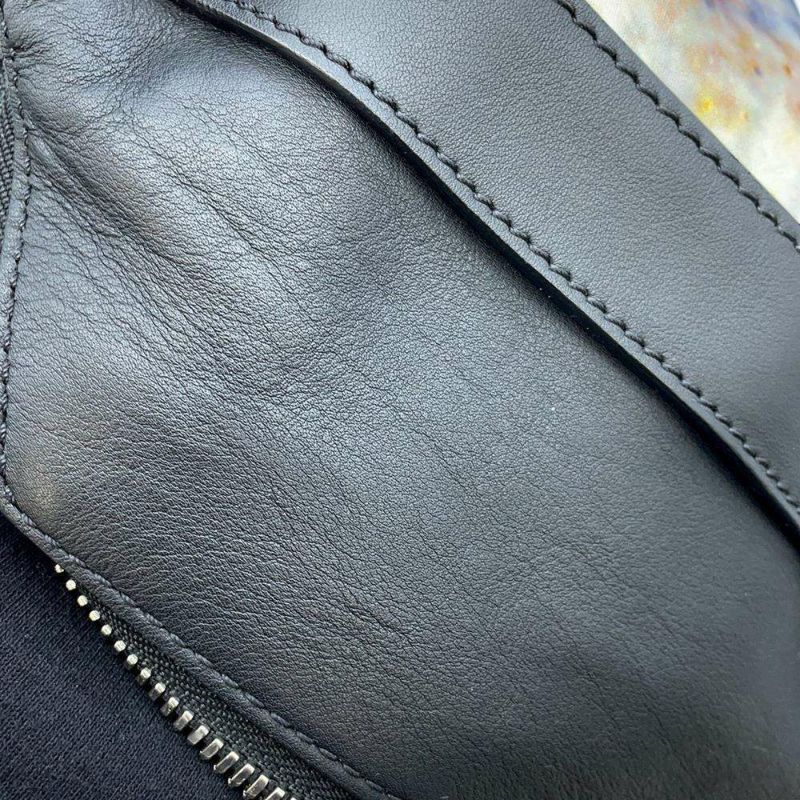 ベルルッティ ボディバッグ ナイロン レザー Berluti 黒 白 マルチカラー