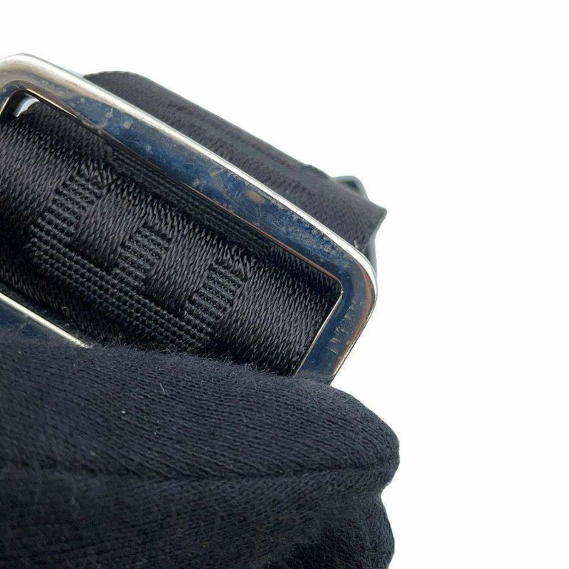 ベルルッティ ボディバッグ ナイロン レザー Berluti 黒 白 マルチカラー