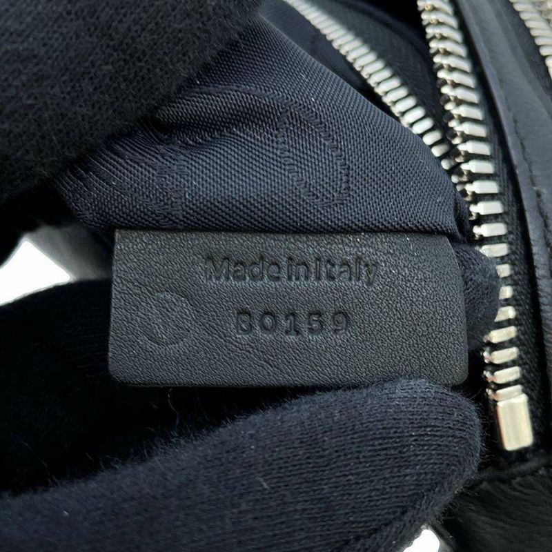 ベルルッティ ボディバッグ ナイロン レザー Berluti 黒 白 マルチカラー