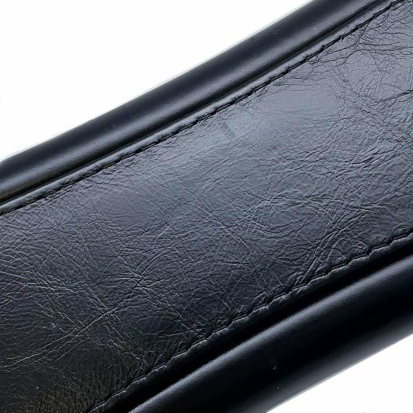 シャネル チェーンショルダーバッグ ガブリエル ドゥ シャネル スモール ホーボーバッグ フェルト A91810 CHANEL 黒