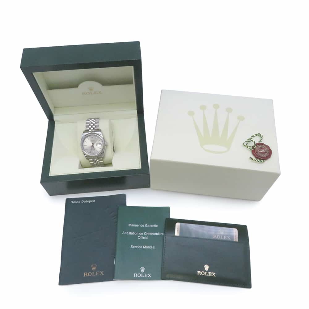 ロレックス デイトジャスト36 116200 ROLEX 腕時計 シルバー文字盤