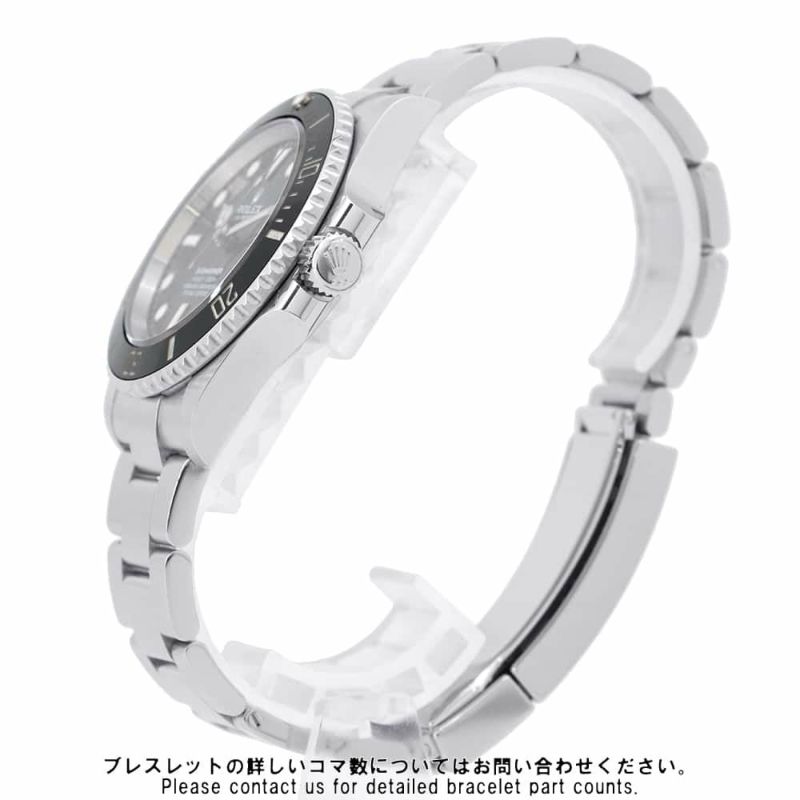 ロレックス サブマリーナ ノンデイト ランダムシリアル ルーレット 124060 ROLEX 腕時計 黒文字盤