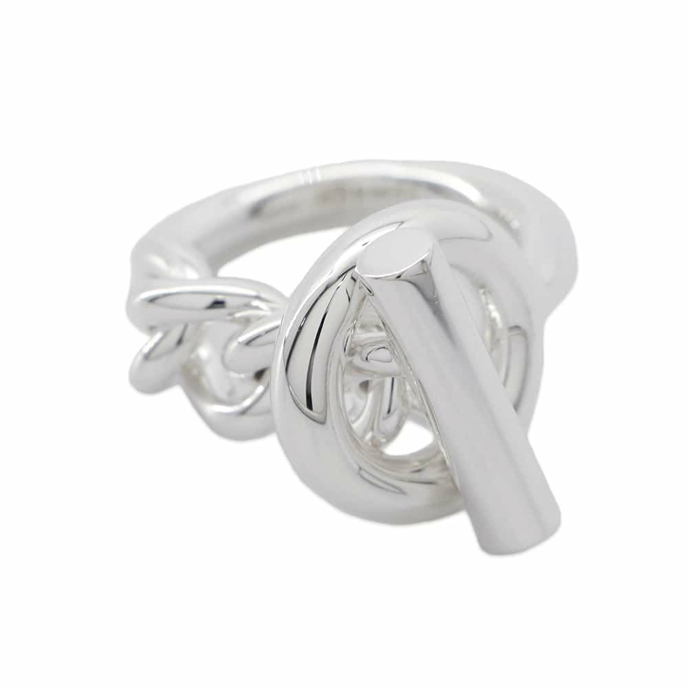 エルメス リング クロワゼット SV925シルバー リングサイズ56 HERMES ジュエリー 指輪