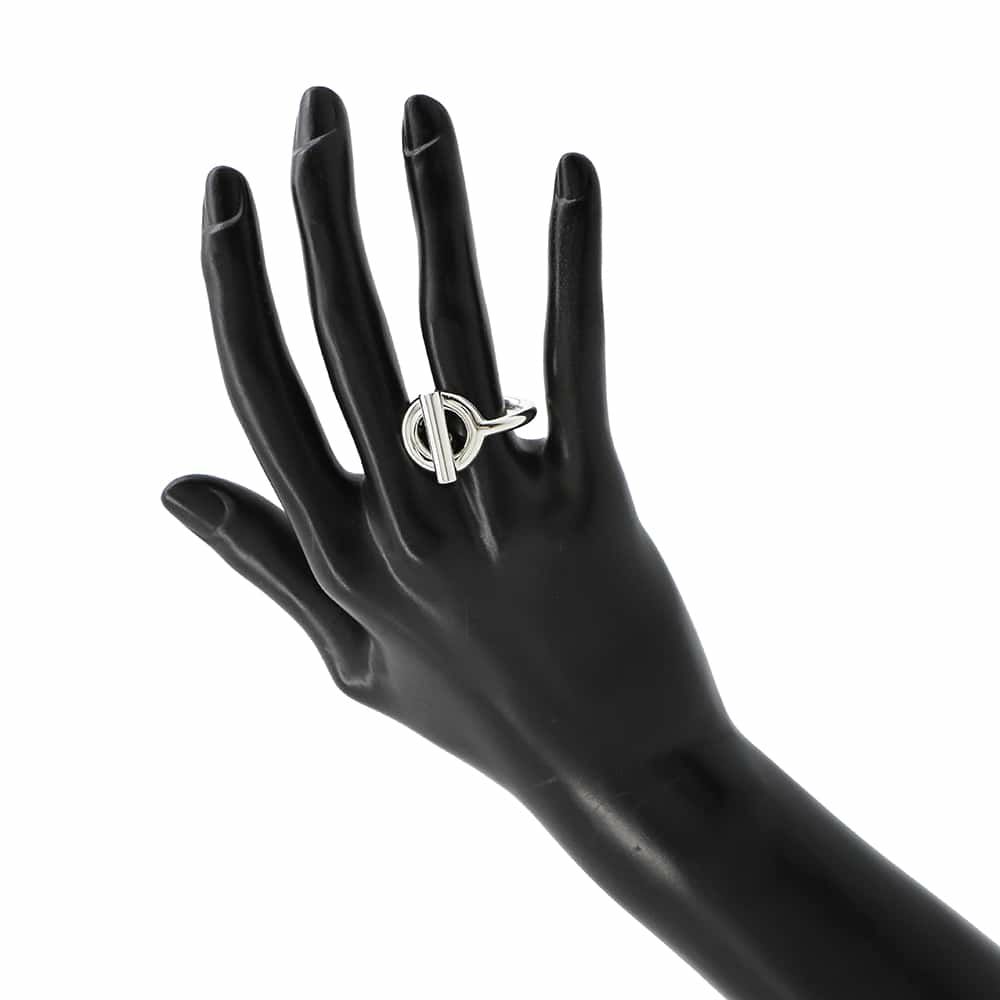 エルメス リング クロワゼット SV925シルバー リングサイズ56 HERMES ジュエリー 指輪