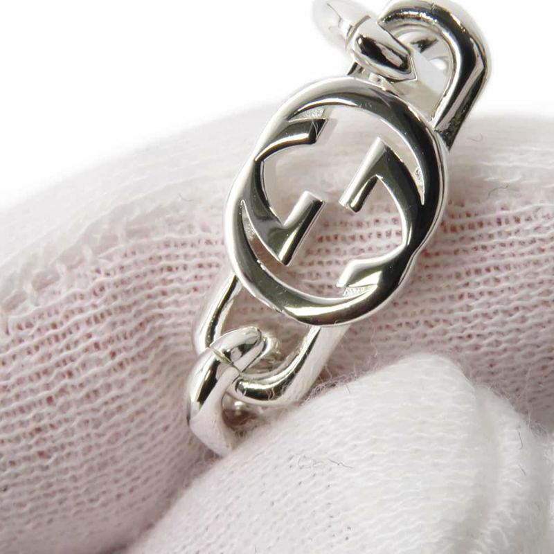 グッチ チェーンネックレス インターロッキングG SV925シルバー 759703 GUCCI ジュエリー