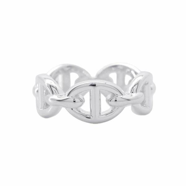 エルメス リング シェーヌダンクル アンシェネPM SV925シルバー リングサイズ48 HERMES ジュエリー 指輪