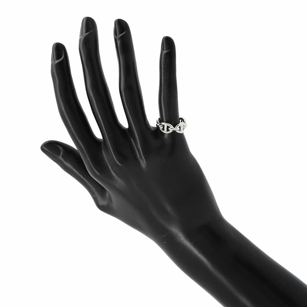 エルメス リング シェーヌダンクル アンシェネPM SV925シルバー リングサイズ48 HERMES ジュエリー 指輪