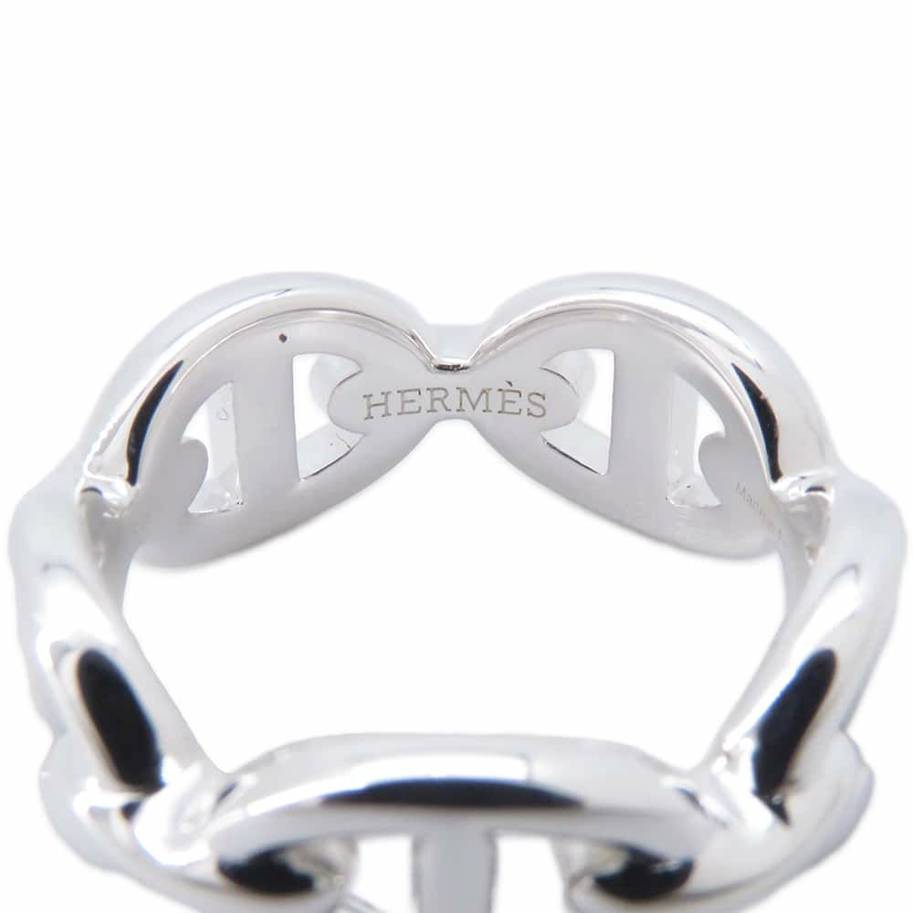 エルメス リング シェーヌダンクル アンシェネPM SV925シルバー リングサイズ48 HERMES ジュエリー 指輪