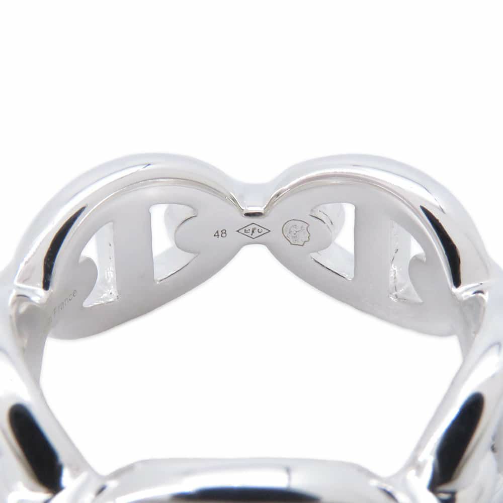 エルメス リング シェーヌダンクル アンシェネPM SV925シルバー リングサイズ48 HERMES ジュエリー 指輪