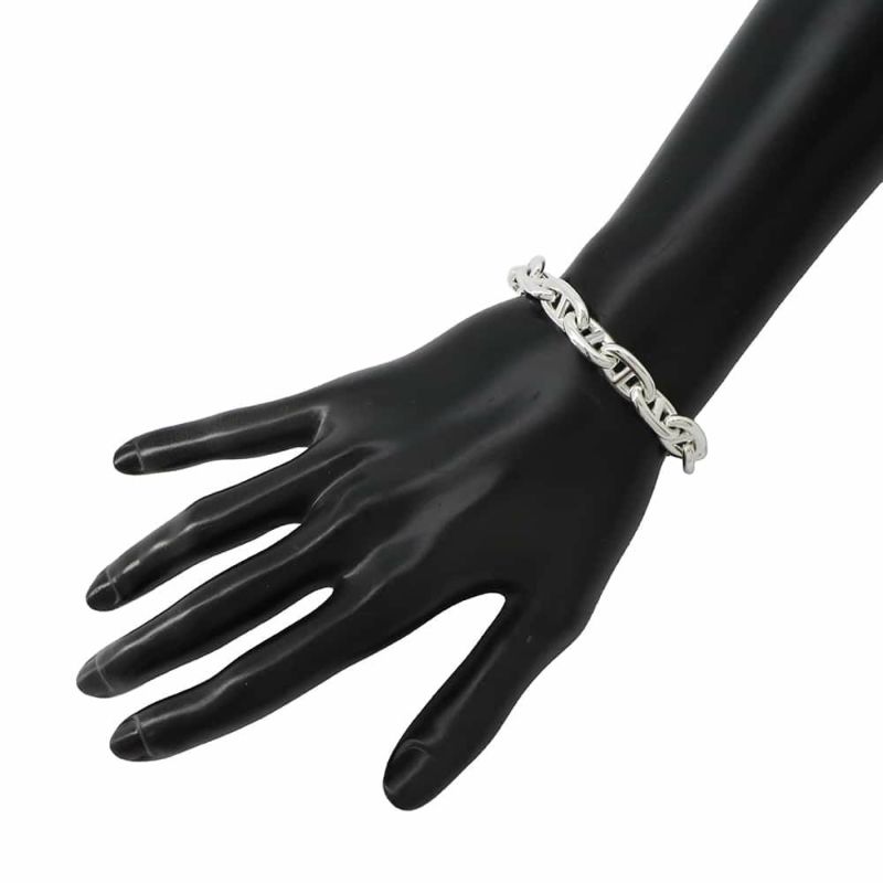 エルメス ブレスレット シェーヌダンクルMM 14コマ SV925シルバー HERMES ジュエリー