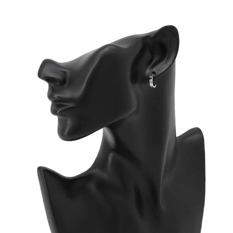 カルティエ ピアス ミニラブ フープ ピアス スモールモデル K18WGホワイトゴールド B8028900 Cartier ジュエリー