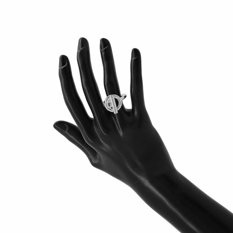 エルメス リング クロワゼット SV925シルバー リングサイズ51 HERMES ジュエリー 指輪