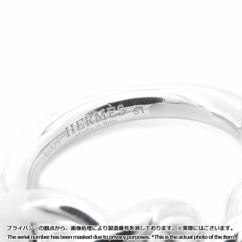 エルメス リング クロワゼット SV925シルバー リングサイズ51 HERMES ジュエリー 指輪