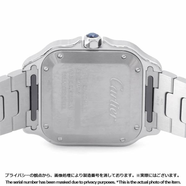 カルティエ サントス ドゥ カルティエ MM WSSA0065 Cartier 腕時計 ブラウン文字盤