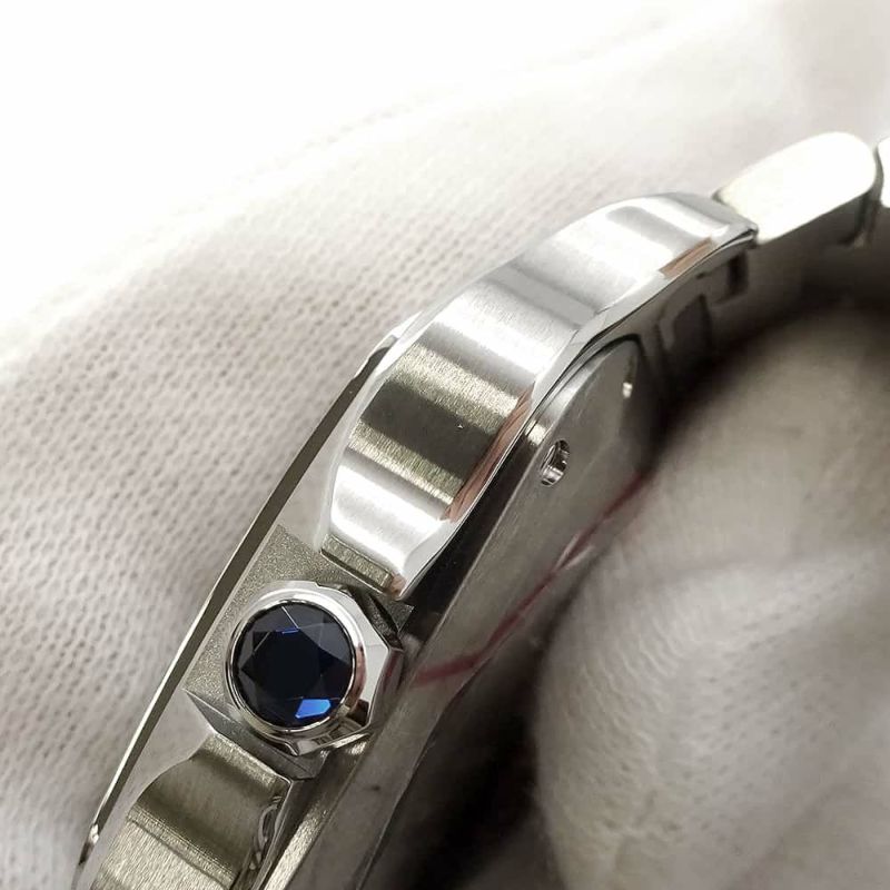 カルティエ サントス ドゥ カルティエ MM WSSA0065 Cartier 腕時計 ブラウン文字盤