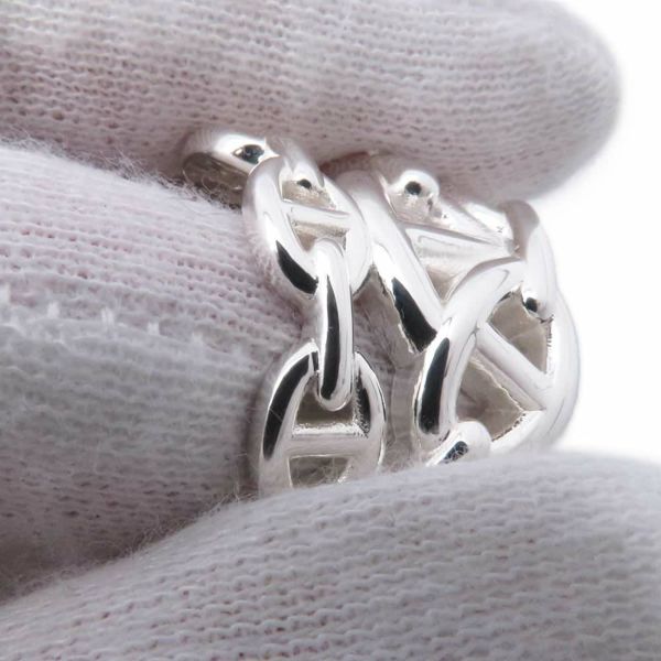 エルメス リング シェーヌダンクル アンシェネGM Enchainee SV925シルバー リングサイズ56 HERMES